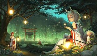 Image result for Kitsune Background