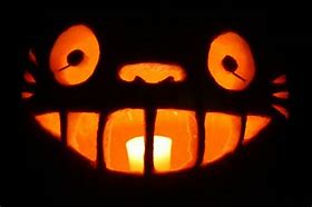 Image result for Totoro Pumpkin Stencil