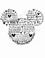 Image result for Disney Quotes SVG