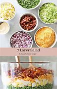 Image result for 7 Layer Salad