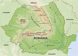 Image result for River Map of Romania