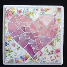 Image result for Mosaic Heart Art