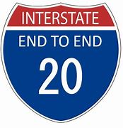 Image result for I-20 Sign