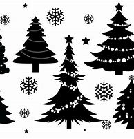 Image result for Christmas Tree Outline Sticker