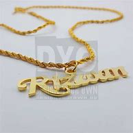 Image result for Personalized Name Necklace