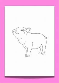 Image result for Pig Template to Print