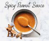 Image result for Spicy Peanut Sauce