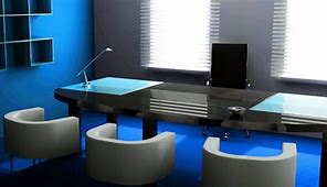 Image result for Blue Office Design