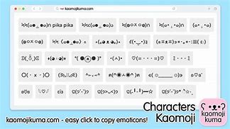 Image result for Cute Kaomoji