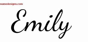 Image result for Emily Cursive