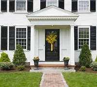 Image result for Front Porch with Walkway Fence