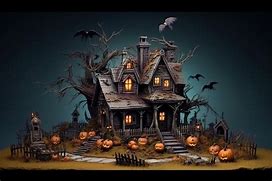 Image result for Halloween House