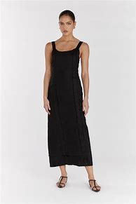 Image result for Palmer Ink Linen Midi Dress Dissh