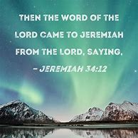 Image result for Jeremiah 34