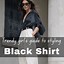 Image result for White Shirt Black Pants