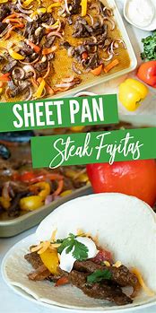 Image result for Chuck Eye Steak Sheet Pan Fajitas