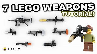 Image result for Make a Working LEGO Gun