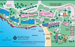 Image result for Kaanapali Area Map