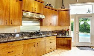 Image result for Wooden Storage Cabinets Kitchen