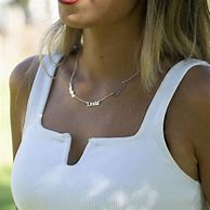 Image result for Multiple Name Necklace