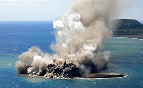 Image result for Lava Forming New Island in Ocean