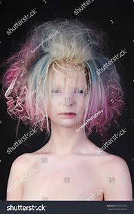 Image result for Albino Dyed Hair