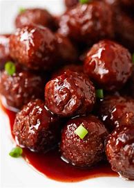 Image result for Meatballs BBQ Sauce