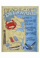 Image result for Delaware Beach Map