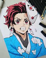 Image result for Anime Drawing Tanjiro