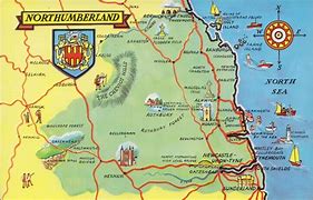 Image result for Northumberland to Hull Map