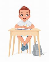 Image result for Kid Sitting at Desk