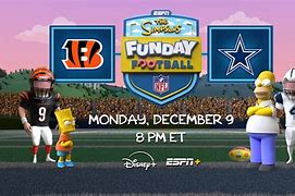 Image result for The Simpsons NFL Broadcast