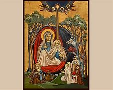 Image result for Coptic Nativity Icon