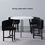 Image result for Small Dining Table Set