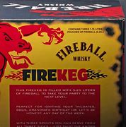 Image result for Fireball Mini Keg