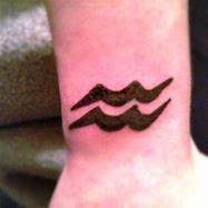 Image result for Aquarius Ring Finger Tattoo