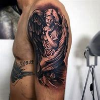 Image result for Angel of Life Tattoo for Men