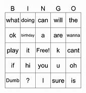 Image result for Bingo Word Images