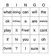 Image result for Bingo Word Images