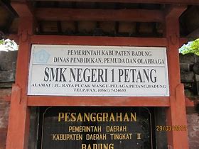 Image result for SMKN 1 Petang