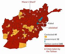 Image result for Taliban Control Map