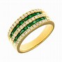 Image result for Men Emerald Kings Ring