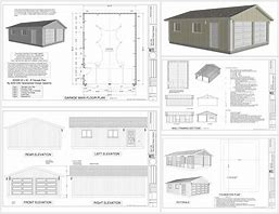 Image result for 20 X 30 Garage Plans