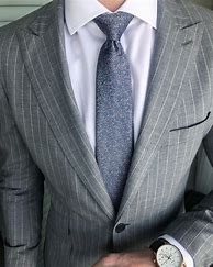 Image result for Light Grey Pinstripe Suit