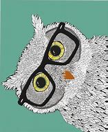 Image result for Owl in Glasses