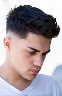 Image result for Messy Brush Up Taper Fade