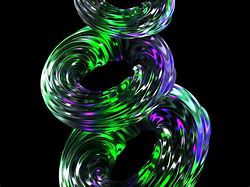 Image result for Torus Rainbow Blown Glass