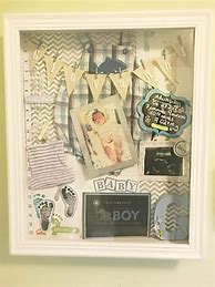 Image result for Baby Boy Shadow Box Ideas