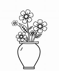 Image result for Glass Vase Drawing