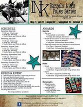 Image result for Barrel Racing Flyers